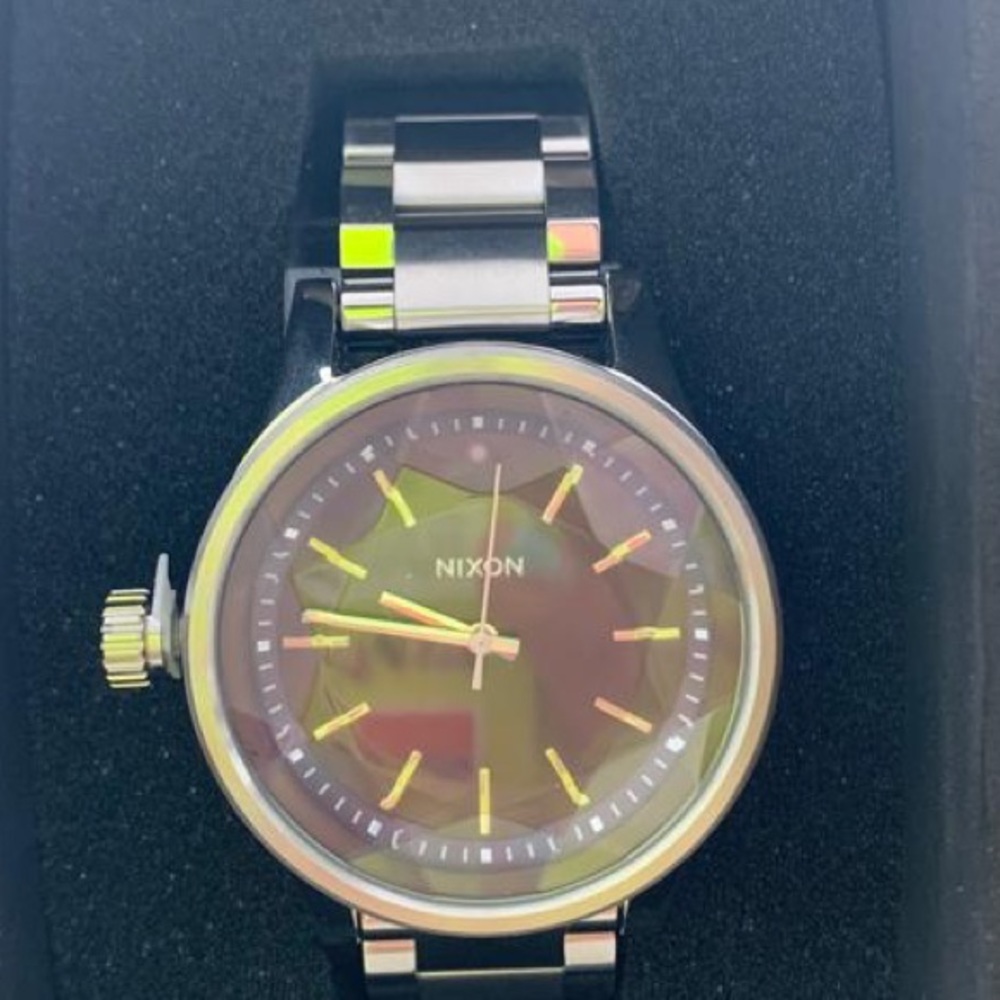 Silver Nixon Watch